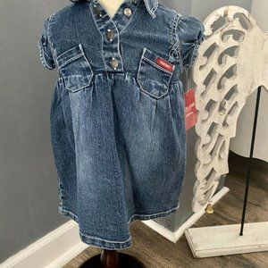 NWT Guess Denim Dress 2T